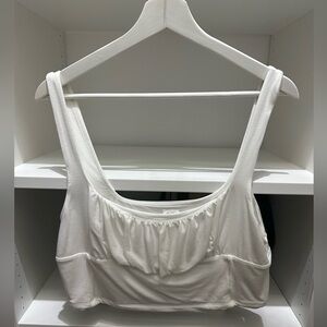 Aritzia - Wilfred Free Orbit Tank - XL - White